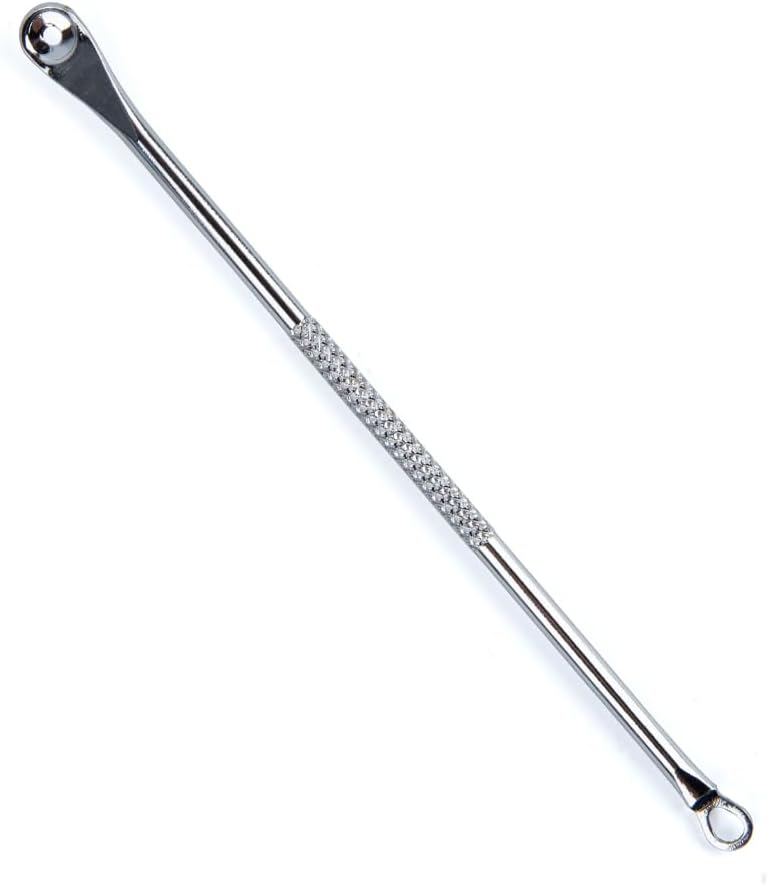 Daiso Stainless Steel Blackhead Extractor Remover Tool - Silver - Image 2